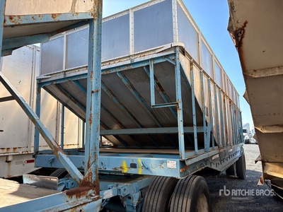 Spcns Pup Hopper Bottom Remolque de granos