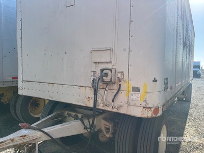 1988 Fruehauf S/A Pup Grain Trailer