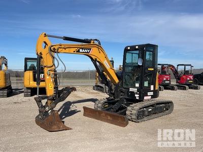 2022 Sany SY50U Mini escavatore
