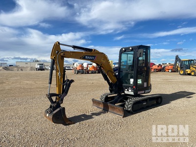 2022 Sany SY35U Mini Excavadora