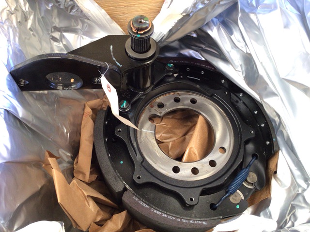 (3) Meritor QPX 1655 587 Shoe Type Brakes (3) Meritor QPX 1655 587 Shoe Type Brakes