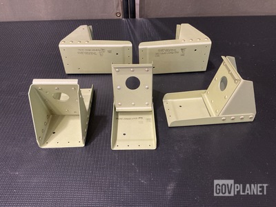 (5) Sikorsky 70652-02980-043 Bracket Assemblies