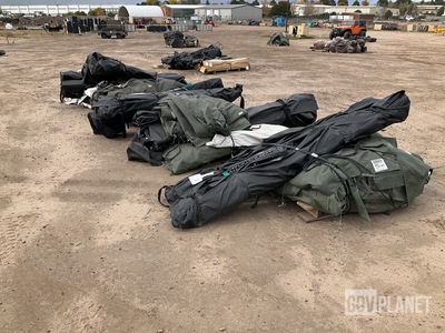 (5) Expandable Frame Tents