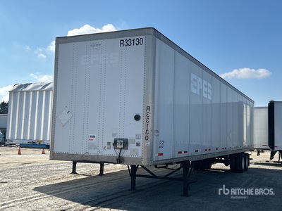 2013 Wabash DVCVHPC 53 ft x 102 in T/A Van Trailer