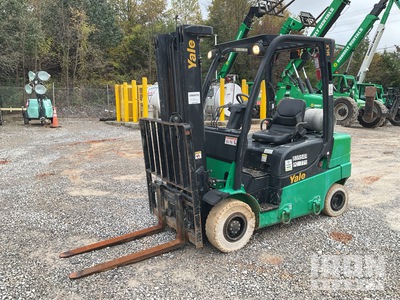 2016 Yale GTP050LX 4750 lb Pneumatic Tire Forklift