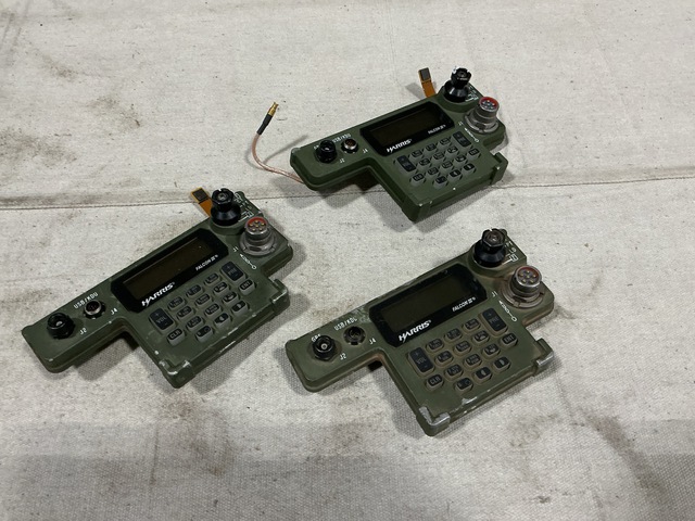 (3) Harris Falcon III Control Panels