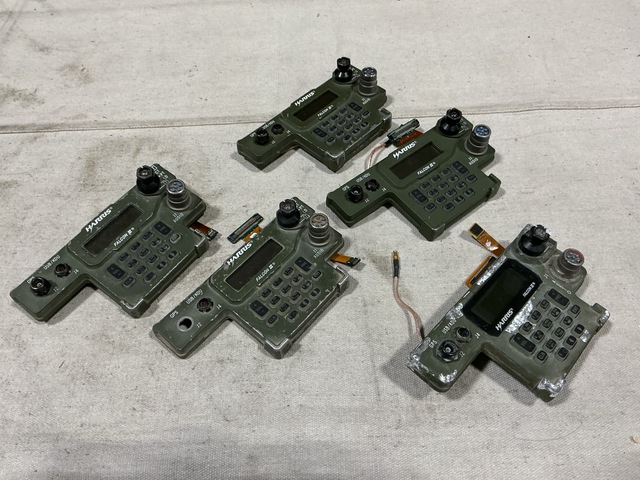 (5) Harris Falcon III Electrical Control Panels
