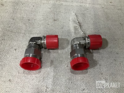 (37) Parker-Hannifin R4200CC6-90 Tube to Hose Elbows