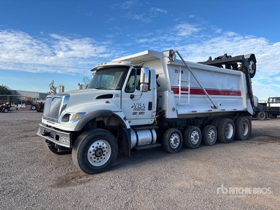 2007 International 7700 SFA 14x4 Super 18 شاحنة قلابة -خمس محاور