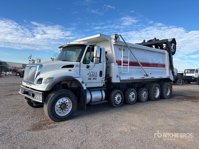 2007 International 7700 SFA 14x4 Super 18 Vijfassige kiepwagen