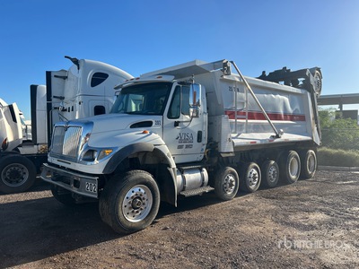 2007 International 7700 SFA 14x4 Super 18 شاحنة قلابة /أربع محاور