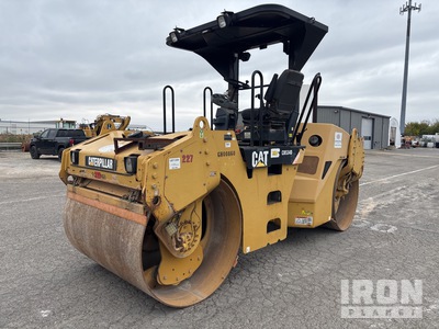 2008 Cat CB-534D Double Drum Roller