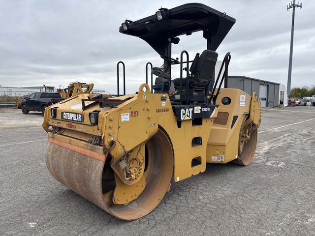 2008 Cat CB-534D Double Drum Roller