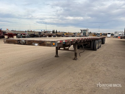 2014 Manac 32 ft Super B-Train Lead Remolque caja abierta