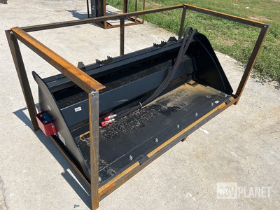 Raytree RMRB72 72" Skid Steer Power Rake Bucket - Unused