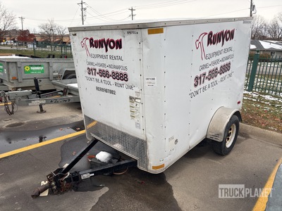 2008 Pace American 0B58SA 8 ft S/A Enclosed Trailer