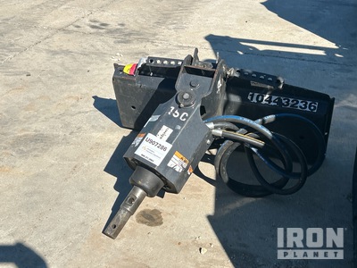 2021 Bobcat 15C Skid Steer Auger