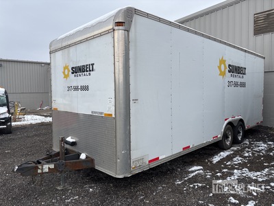 2011 United Expressline 4XT8.524TA52 24 ft T/A Enclosed Trailer
