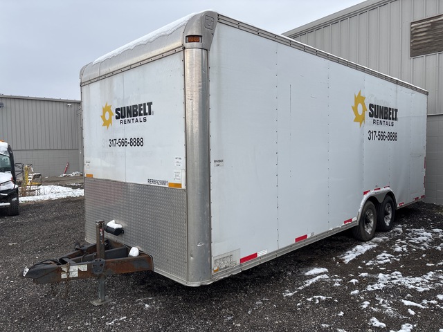 2011 United Expressline 4XT8.524TA52 24 ft T/A Enclosed Trailer
