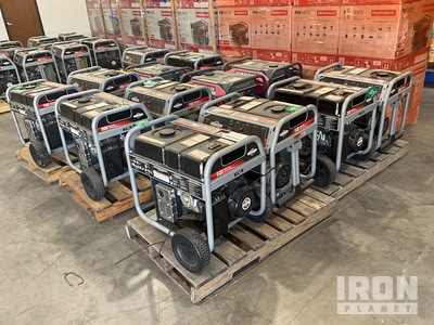 Quantity of (13) Powermate 8.1 kW Mobile Generator Set