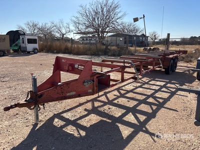 1996 37 ft T/A Aanhangwagen voor pijpbehandeling