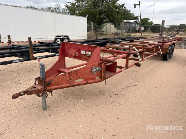 1996 Terry's Trailers 37 ft T/A Pipe Handling Trailer