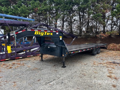 2025 Big Tex 14000 lb 25 ft T/A Gooseneck Remolque Portamaquinaria