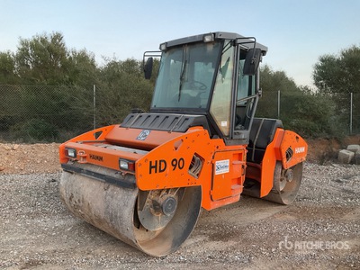 2005 Hamm HD90 Double Drum Roller