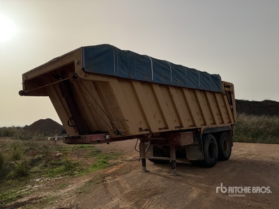 2000 Pepin BPV632E T/A Frameless Demolition Remolque banera