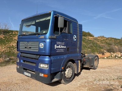 2004 MAN TGA 18.390 4x2 S/A Sleeper Truck Tractor