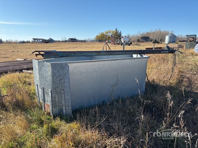 Galvanized 10 ft 6 in Diamond Hopper with 5 in Pencil Auger Varios equipamientos de agricultura