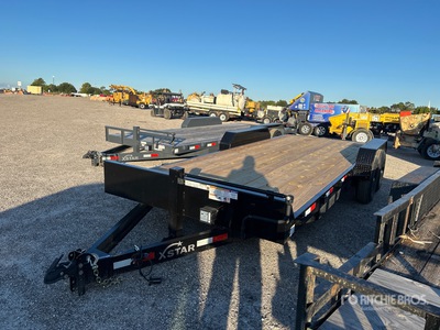 2026 X-STAR 20 ft T/A Remolque Portamaquinaria (Unused)