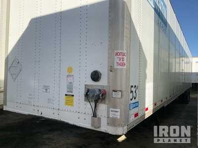 2013 Stoughton 53 ft x 102 in T/A Van Trailer