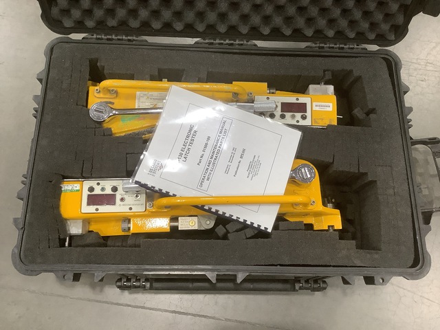 (2) Telair 51500-100 Electronic Latch Testers