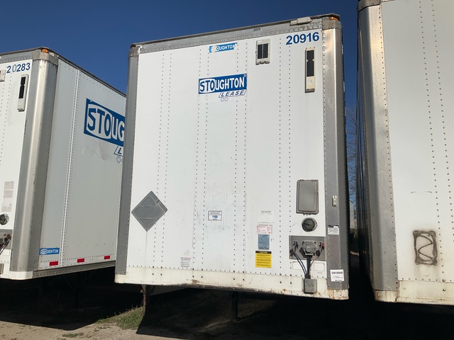 2013 Stoughton 53 ft x 102 in T/A Van Trailer