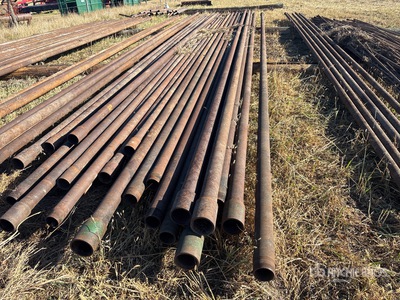 Quantity of (11) 3 1/2 in x 31 ft Drill Stem