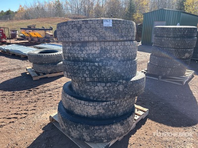 Quantity of (6) 11R24.5 Tires