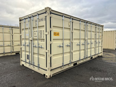 2025 20 ft Standard Multi-Door Kontener magazynowy