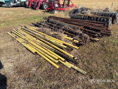 Quantity of (100) 11 ft Steel Post