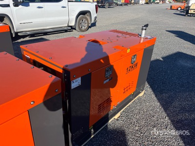 Quantity of (2) Pallets of 12 kW Generator Set (Unused)