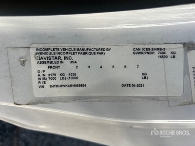 2021 Chevrolet Silverado 4500 4x4 Van Truck