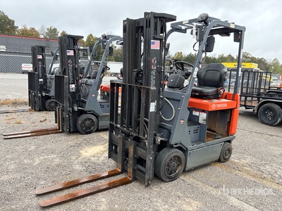 2020 Toyota 7FBU15 2500 lb Electric Forklift (Inoperable)