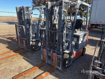 2018 Toyota 8FBCU25 4400 lb Electric Forklift