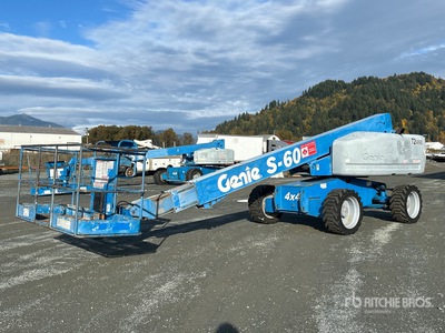 2004 Genie S-60 D 4WD Diesel Plataforma Elevadora Telescópica