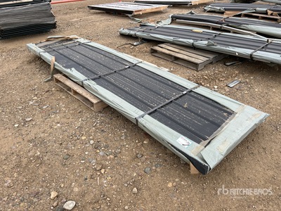 Quantity of (100) 12 ft Metal Siding