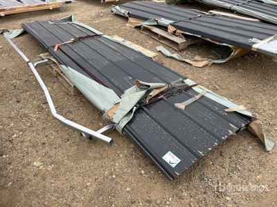 Quantity of (50) 12 ft Metal Siding