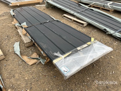 Quantity of (50) 12 ft Metal Siding