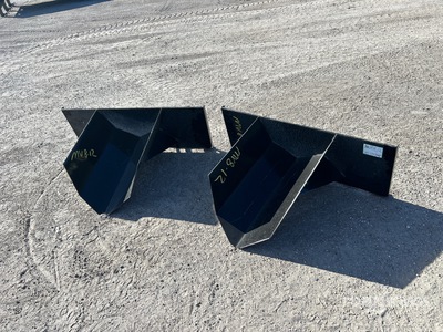 Quantity of (2) Skid Steer Tree Spade Digger
