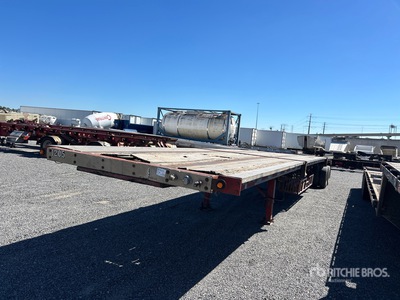 1999 Wabash 48 ft T/A Flatbed Trailer