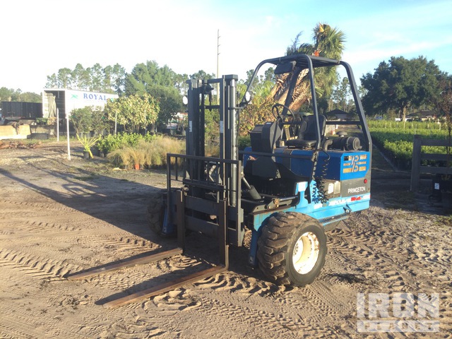 2007 Princeton PB50 5000 lb 3x3 Truck Mounted Forklift